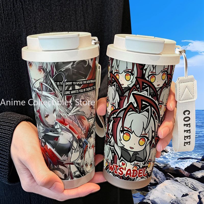 Flask Stainless Steel - Botol Air Kreatif Lucu 520Ml Cangkir