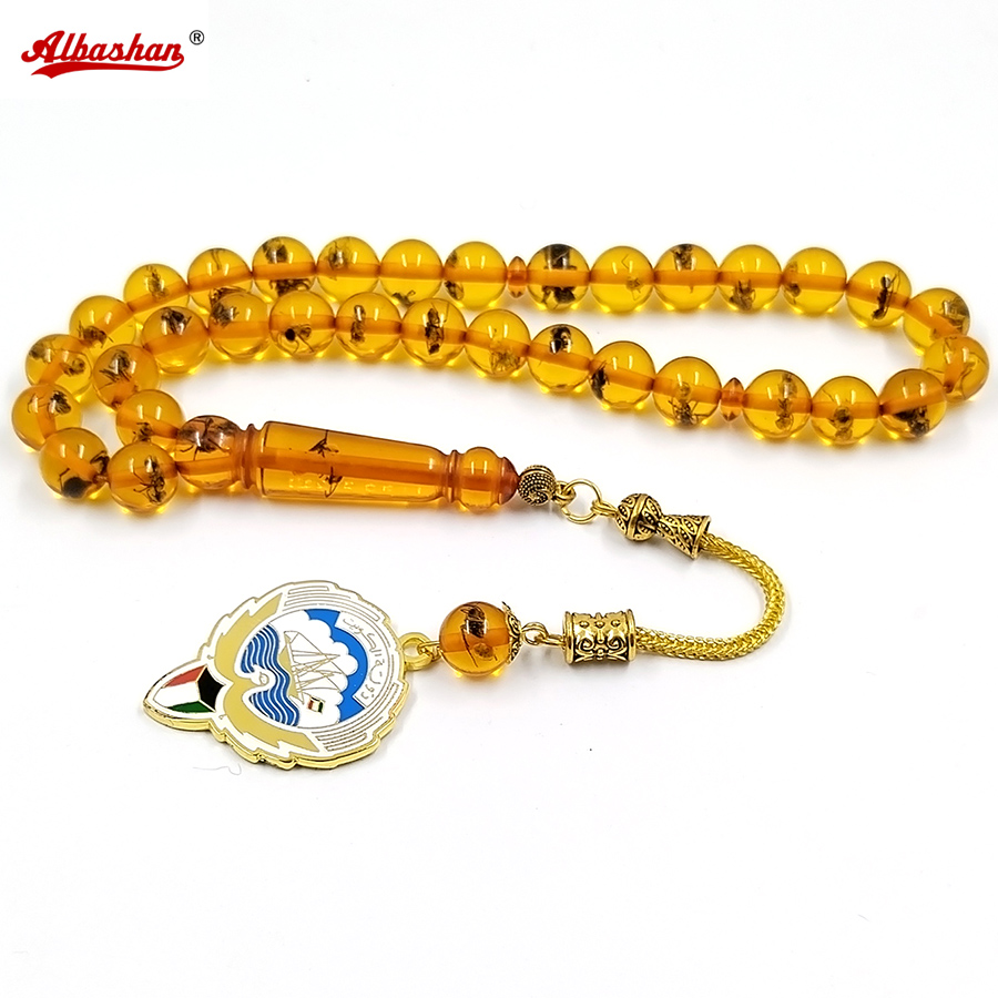 Men Accessories Kuwait - Tasbih Resin Serangga Kuwait Liontin Rosario