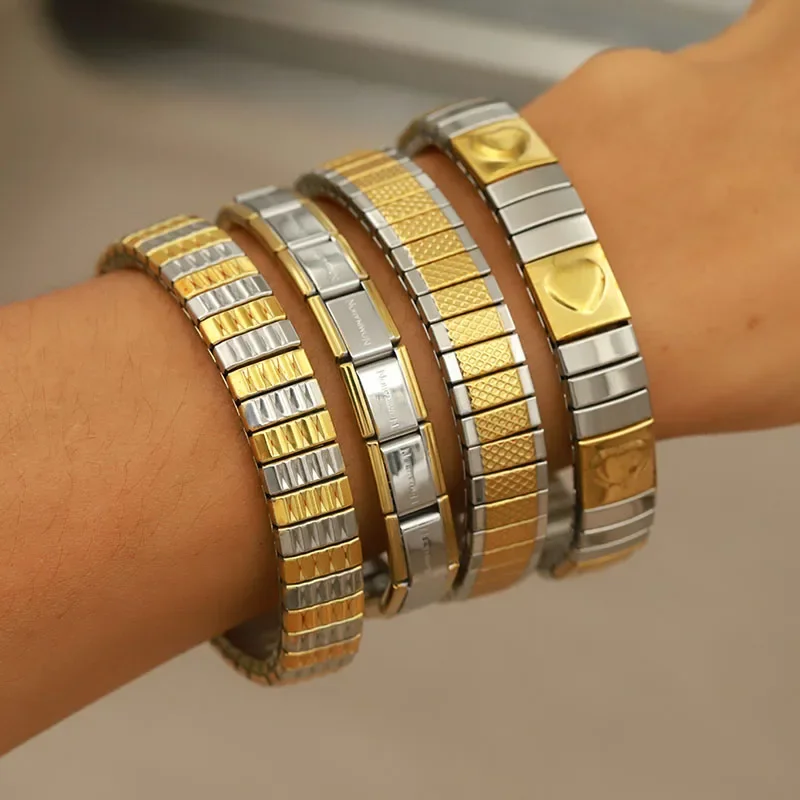 Gelang Tali Bungee Logam Baja  - Men'S Accessories Jewelry Brands ulasan dan harga