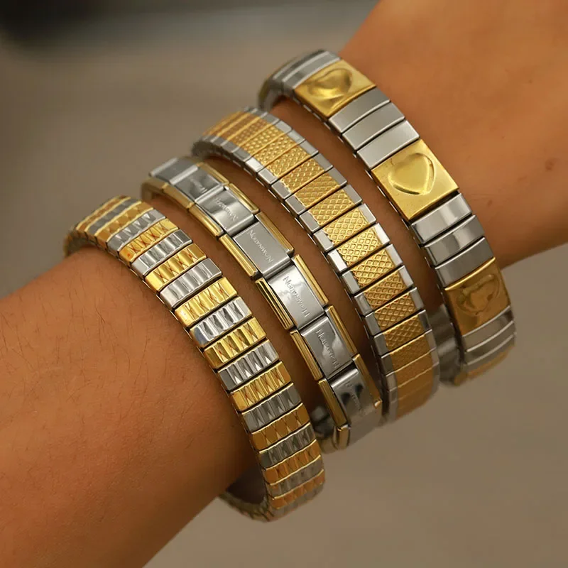 Gelang Tali Bungee Logam Baja  - Men'S Accessories Jewelry Brands ulasan dan harga