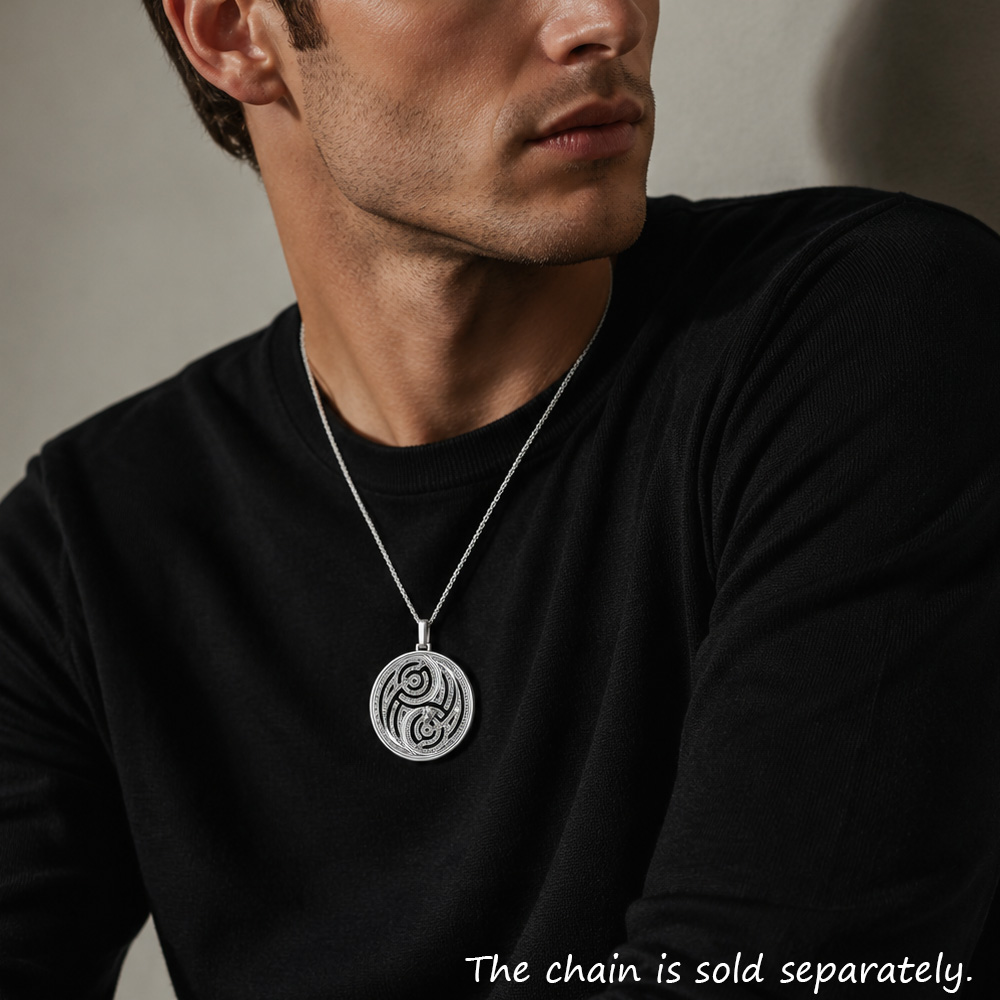 Panther labirin liontin bulat  - Men'S Accessories Jewelry Brands ulasan dan harga