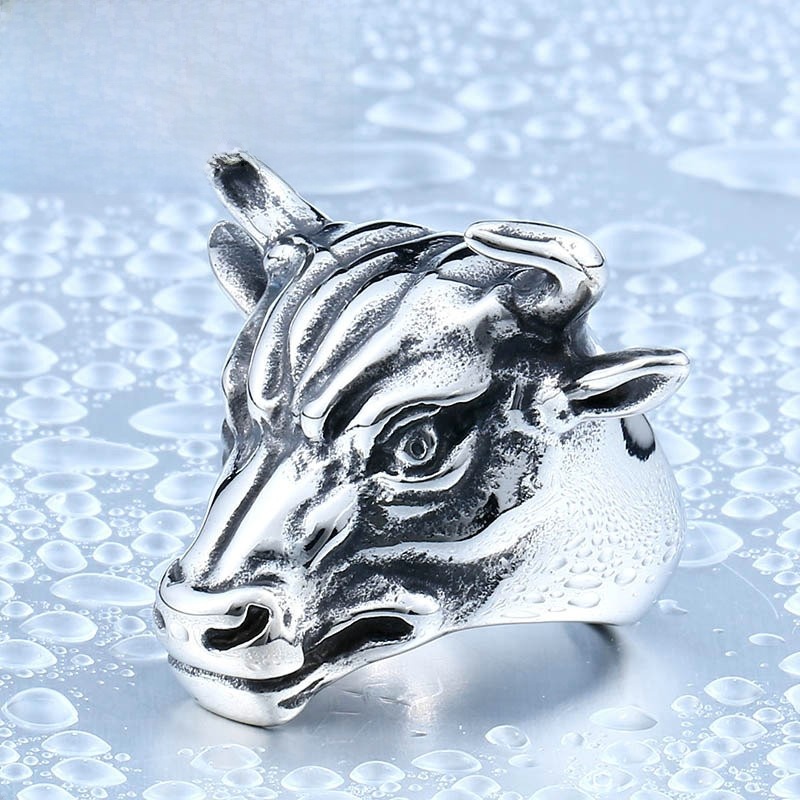 Cincin Baja Titanium Gaya Ekst - Men Accessories Online ulasan dan harga