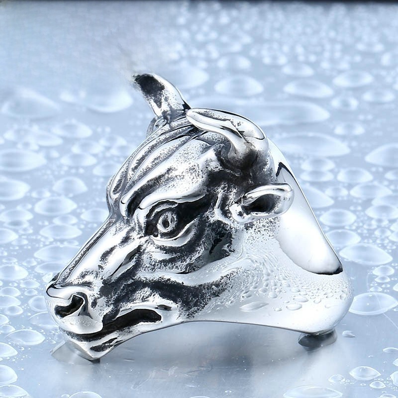 Cincin Baja Titanium Gaya Ekst - Men Accessories Online ulasan dan harga