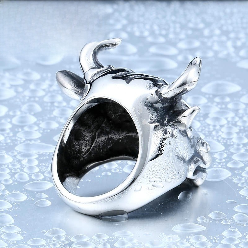 Cincin Baja Titanium Gaya Ekst - Men Accessories Online ulasan dan harga