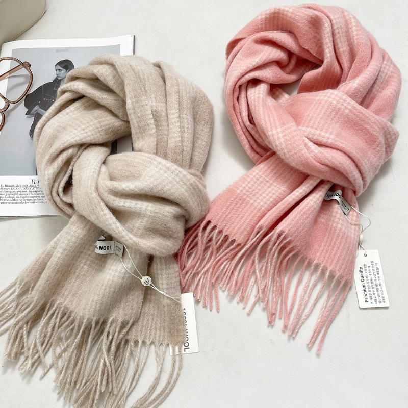 Syal Wol Murni 100% Hangat unt - Men Accessories Elegant ulasan dan harga