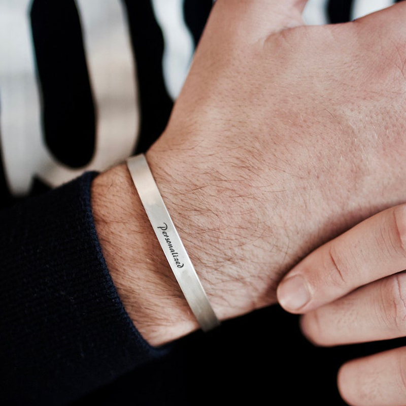 Gelang Manset Ukiran Gratis 4M - Men Accessories All ulasan dan harga