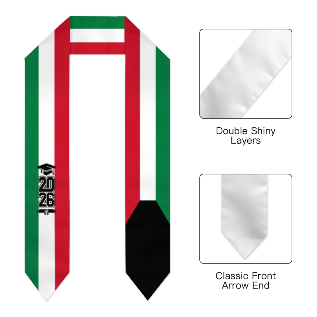 Selendang Wisuda Bendera Kuwai - Men Accessories Kuwait ulasan dan harga