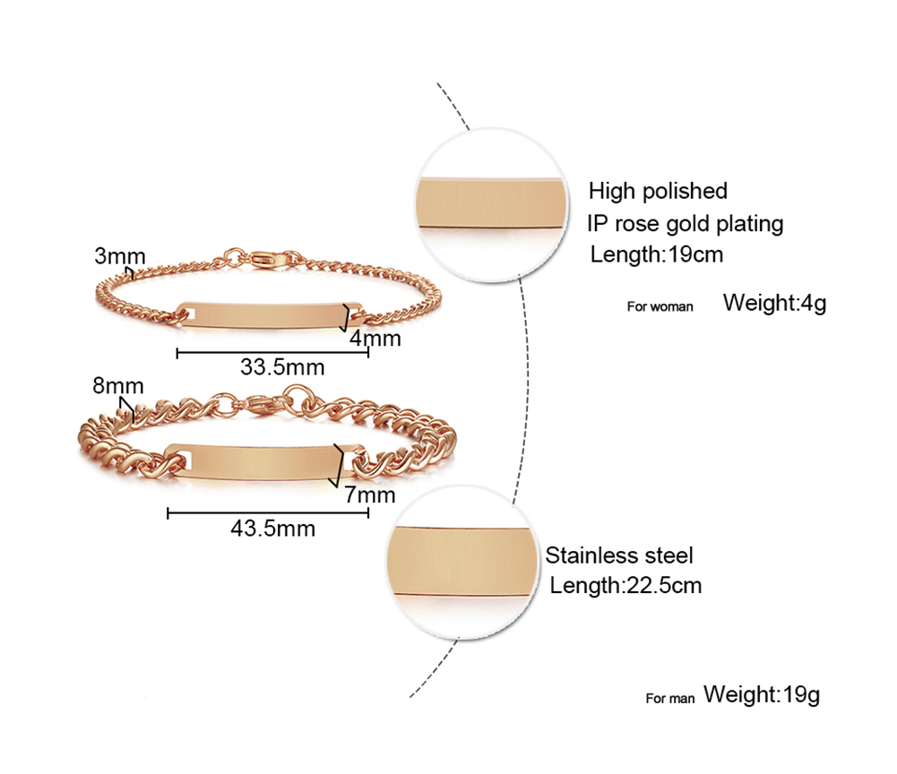 Plat Id Tag Bar Gelang Kuba Li - Men Accessories All ulasan dan harga