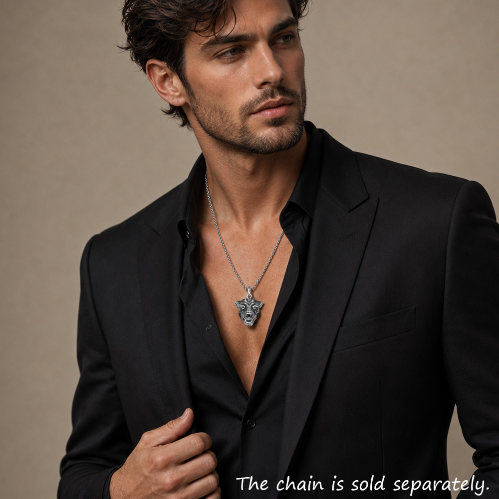 Liontin kucing hitam baru perh - Men'S Accessories Jewelry Brands ulasan dan harga