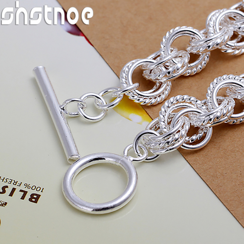 Gelang Rantai Multi Lingkaran  - Men'S Accessories Trending ulasan dan harga