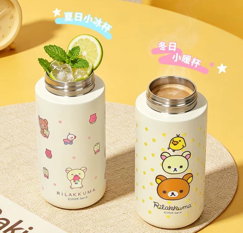 Botol Air Vakum Mini Rilakkuma - Flask Stainless Steel ulasan dan harga