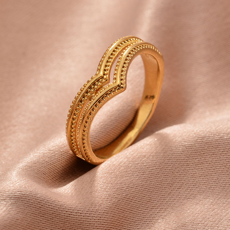 Cincin Warna Emas Afrika Ethio - Men'S Accessories Dubai ulasan dan harga