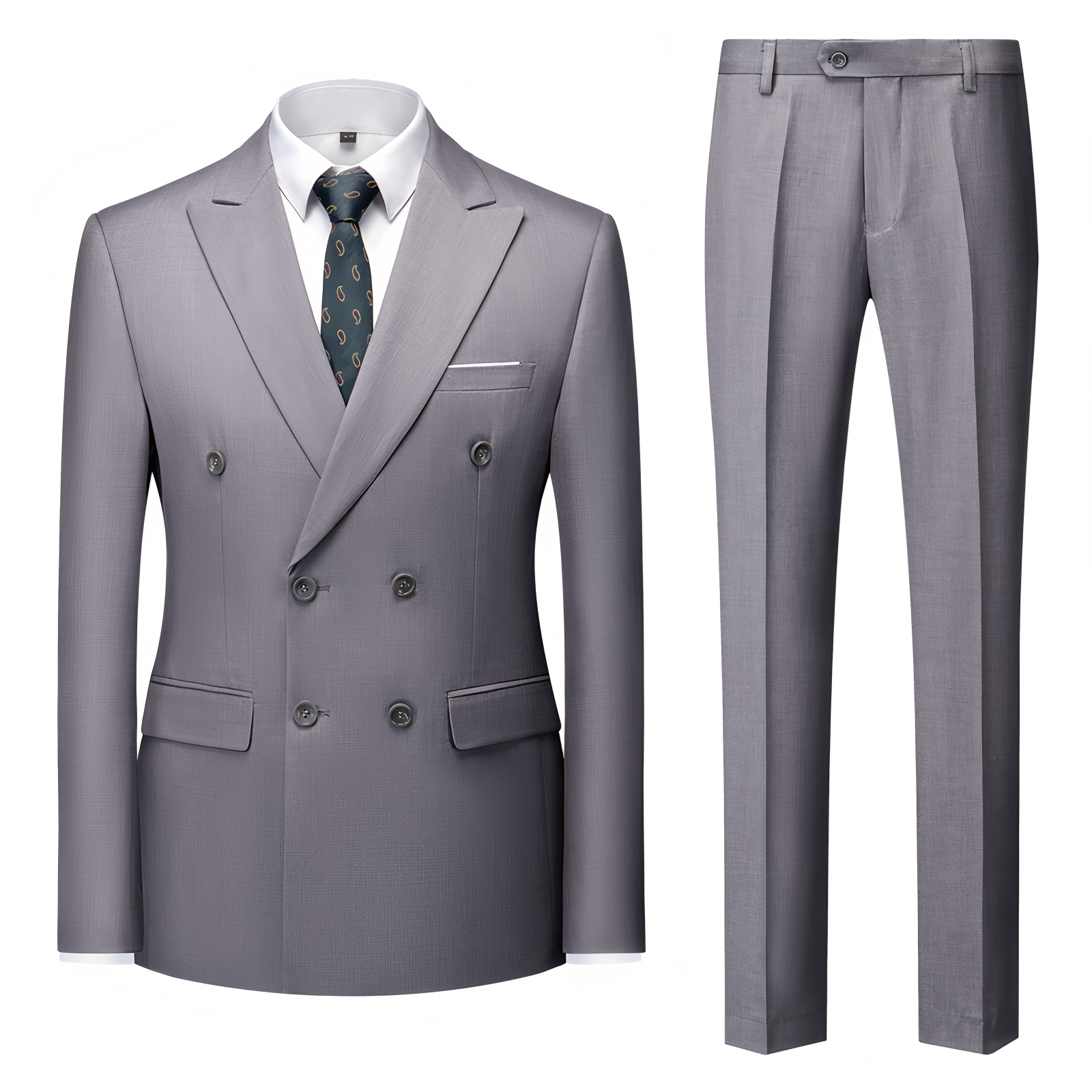 Setelan Jas Pria Formal 2-Poto - Men Accessories Elegant ulasan dan harga