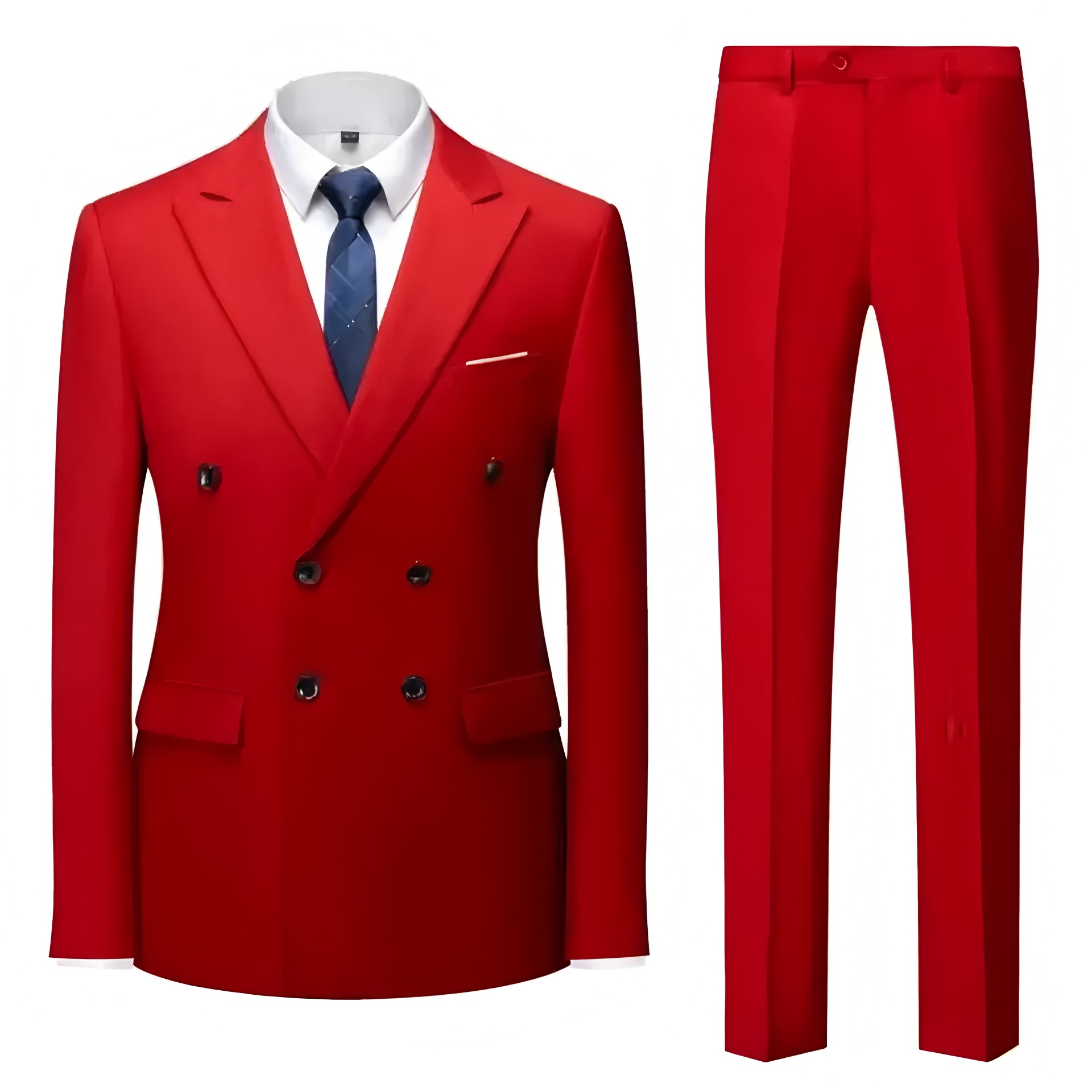 Setelan Jas Pria Formal 2-Poto - Men Accessories Elegant ulasan dan harga