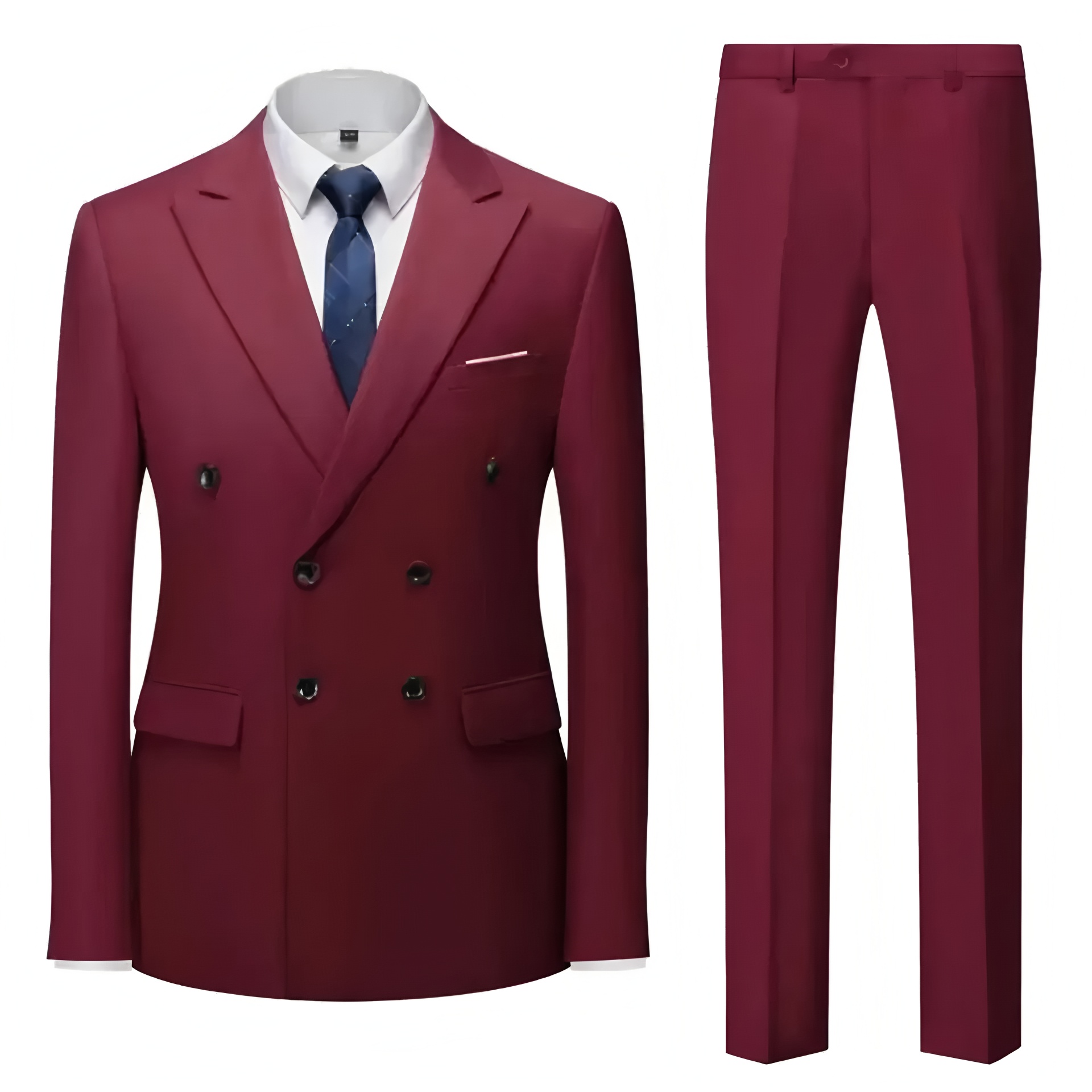 Setelan Jas Pria Formal 2-Poto - Men Accessories Elegant ulasan dan harga